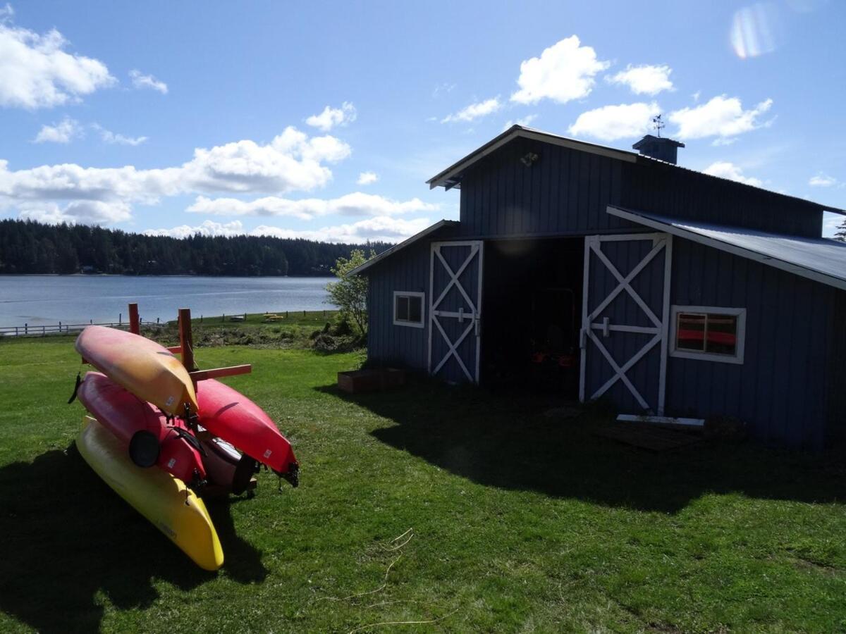 Oceanfront Studio/Loft: Alpacas, Oysters & Kayaks Shelton Exterior foto